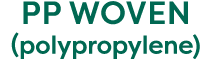 PP woven (polypropylene)